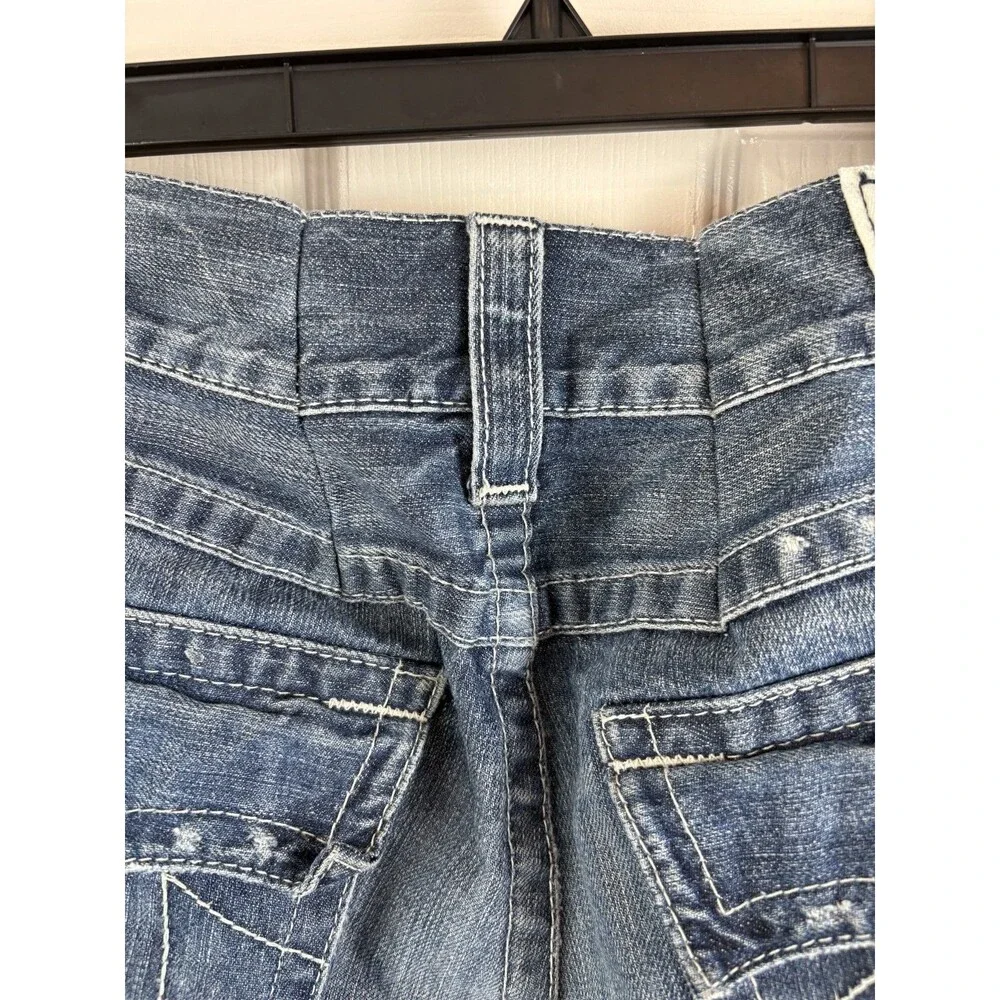True Religion Jeans Buddha Logo Straight Mens Size - 39x30 - 322